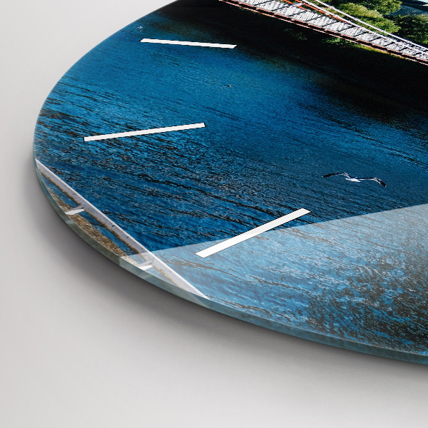 Reloj de cristal redondo Southportland Escocia