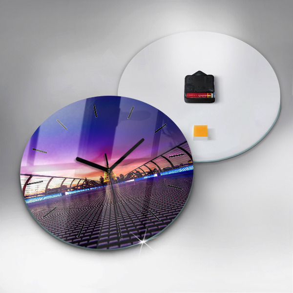 Reloj de cristal redondo Catedral de San Pablo