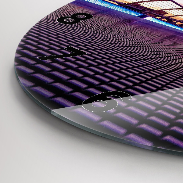 Reloj de cristal redondo Catedral de San Pablo