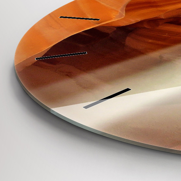 Reloj de pared redondo Cañón del desierto