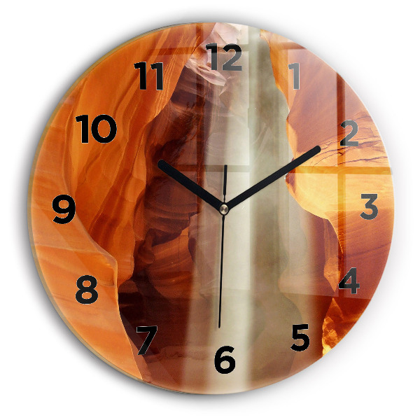 Reloj de pared redondo Cañón del desierto