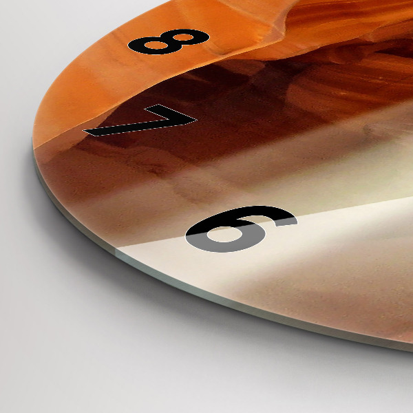 Reloj de pared redondo Cañón del desierto