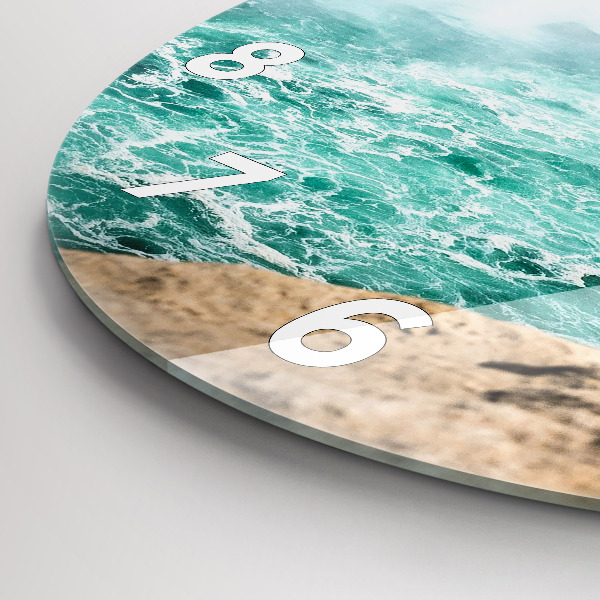 Reloj redondo pared Barco en el Niágara