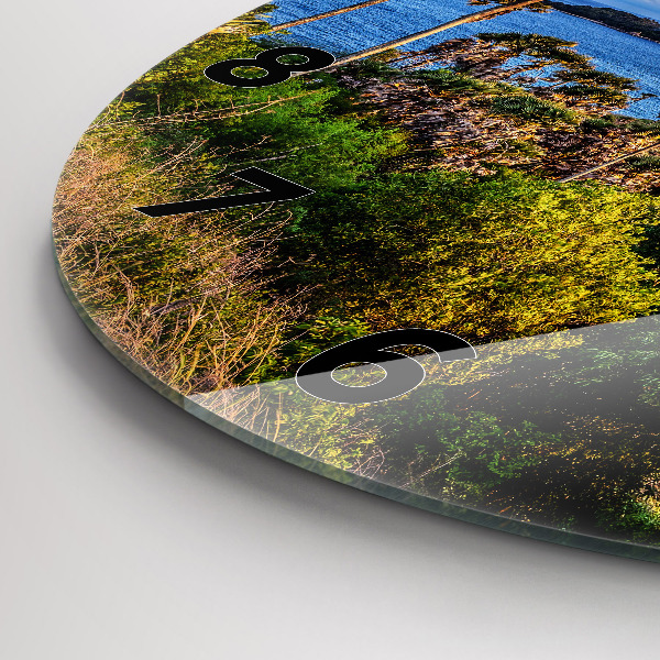 Reloj de pared redondo Phuket en Tailandia