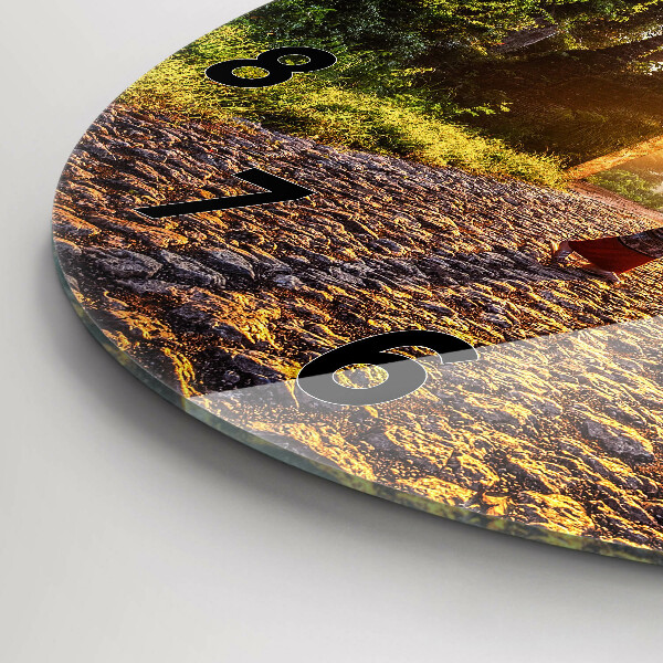 Reloj de pared redondo Parque Surat Thani Tailandia