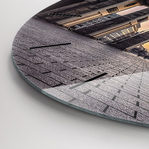 Reloj de cristal redondo Puerta de Brandemburgo