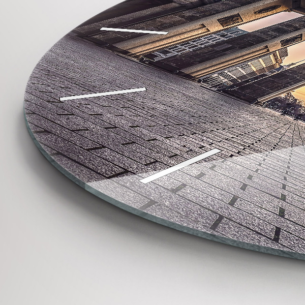 Reloj de cristal redondo Puerta de Brandemburgo