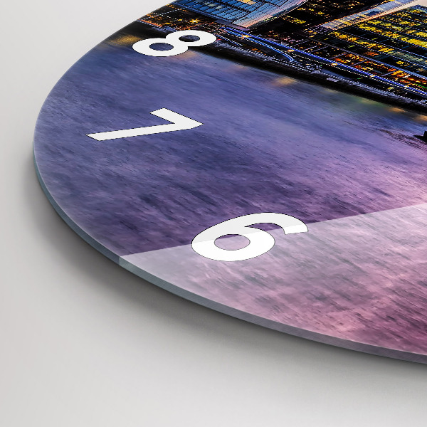 Reloj redondo pared Vista de Londres