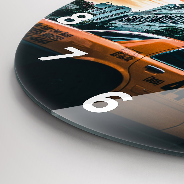 Reloj de pared redondo Miami, Florida