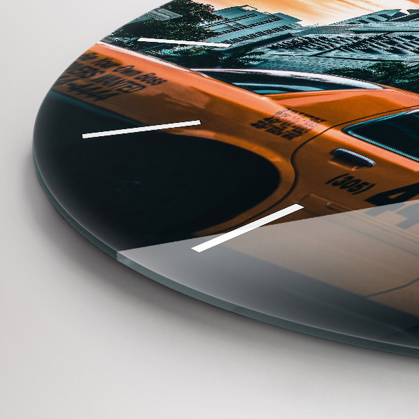 Reloj de pared redondo Miami, Florida