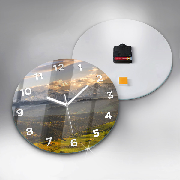 Reloj de pared redondo Pieniny - Alto Pico