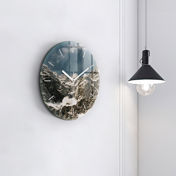 Reloj de pared redondo Montañas Watzmann