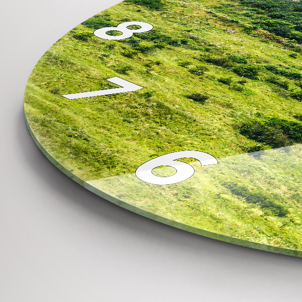 Reloj redondo pared Castillo de Spiš en Eslovaquia