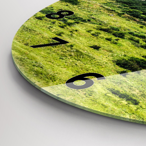 Reloj redondo pared Castillo de Spiš en Eslovaquia