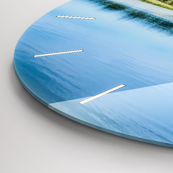 Reloj redondo pared Castillo de Leeds