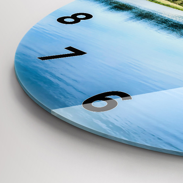 Reloj redondo pared Castillo de Leeds