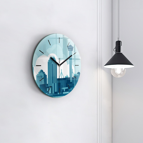 Reloj de pared redondo Arquitectura en Estados Unidos