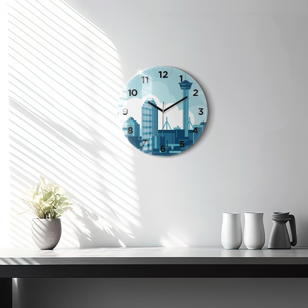 Reloj de pared redondo Arquitectura en Estados Unidos
