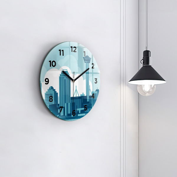 Reloj de pared redondo Arquitectura en Estados Unidos