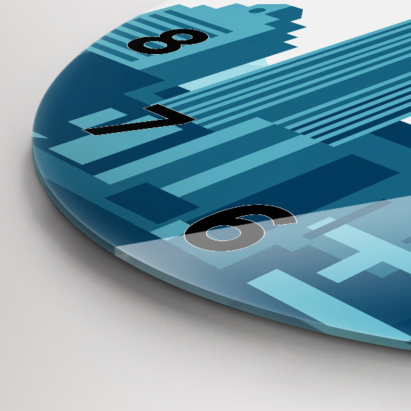 Reloj de pared redondo Arquitectura en Estados Unidos