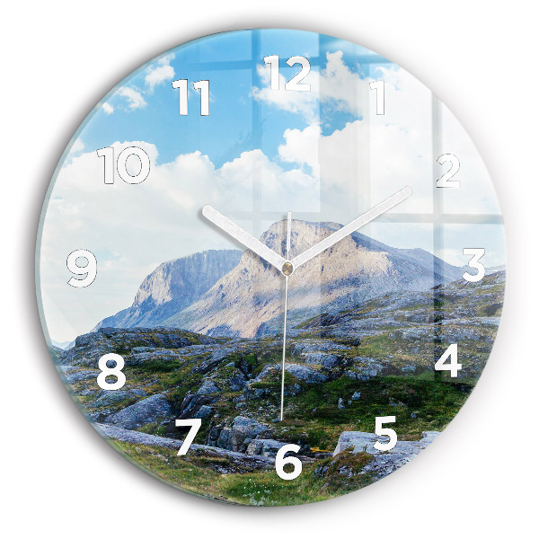Reloj de pared redondo Paisaje rocoso