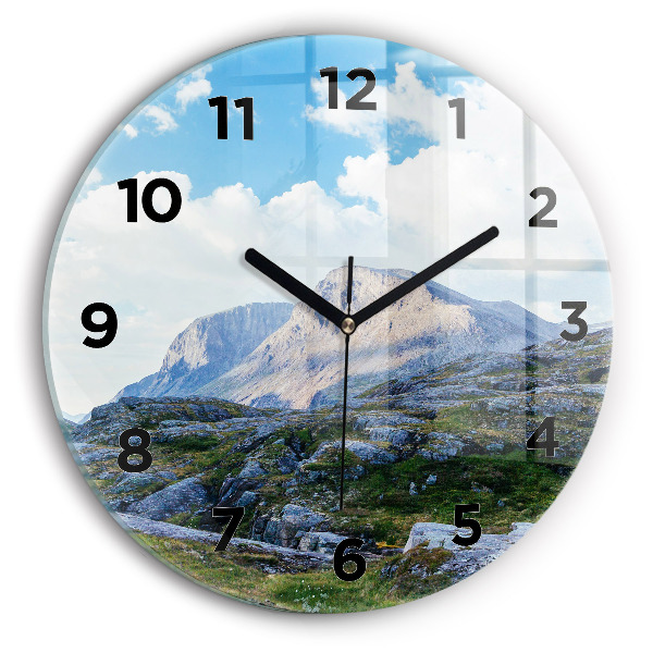 Reloj de pared redondo Paisaje rocoso