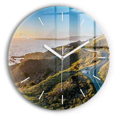 Reloj redondo pared Carretera de San Francisco