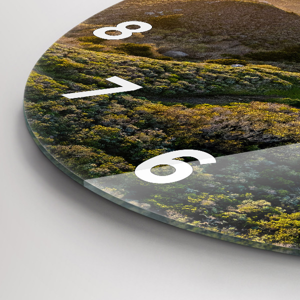 Reloj redondo pared Carretera de San Francisco