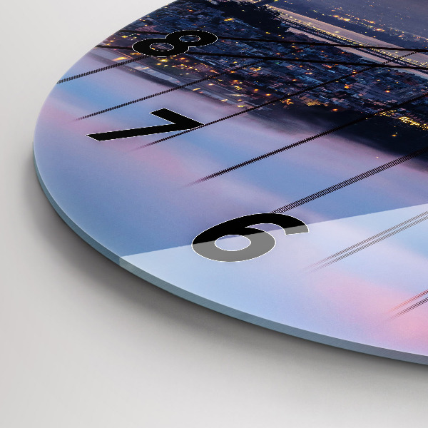 Reloj de pared redondo Puente de San Francisco