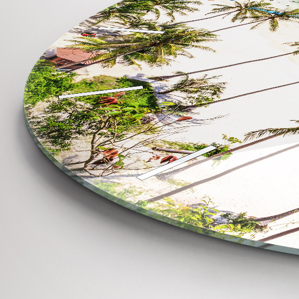 Reloj redondo pared Parque nacional de Tailandia