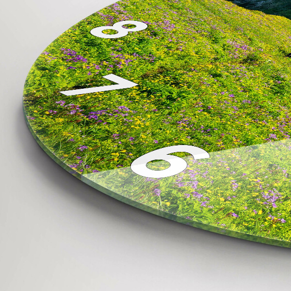 Reloj de cristal redondo Reserva natural de Hornstrandir Islandia