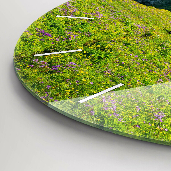 Reloj de cristal redondo Reserva natural de Hornstrandir Islandia