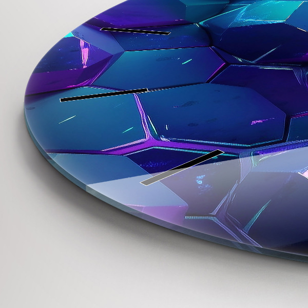 Reloj de pared redondo Formas geométricas