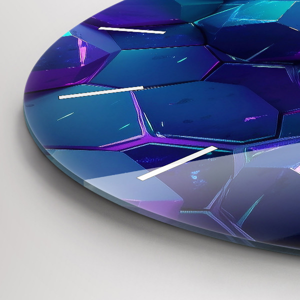 Reloj de pared redondo Formas geométricas