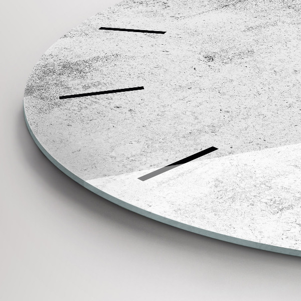 Reloj redondo pared Muro de hormigón