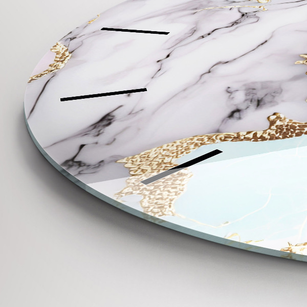 Reloj redondo pared Mármol