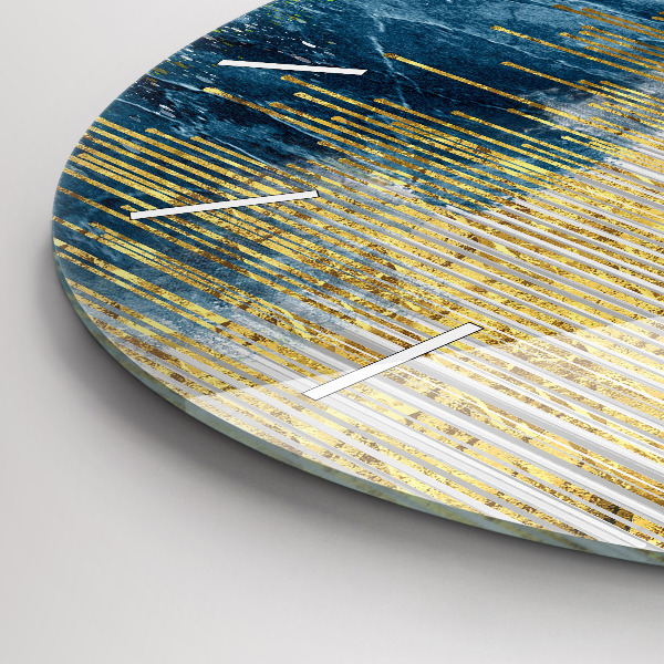 Reloj redondo pared Patrón decorativo