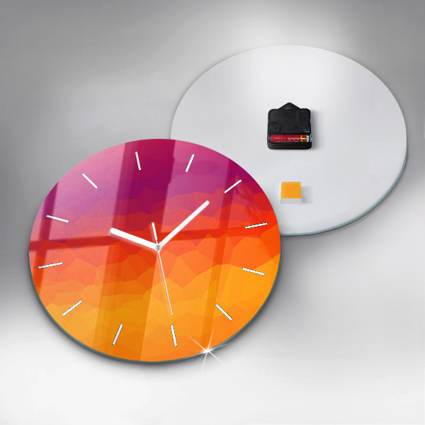 Reloj redondo pared Amanecer
