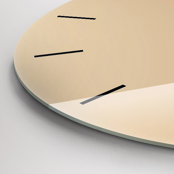 Reloj de pared redondo Luz abstracta