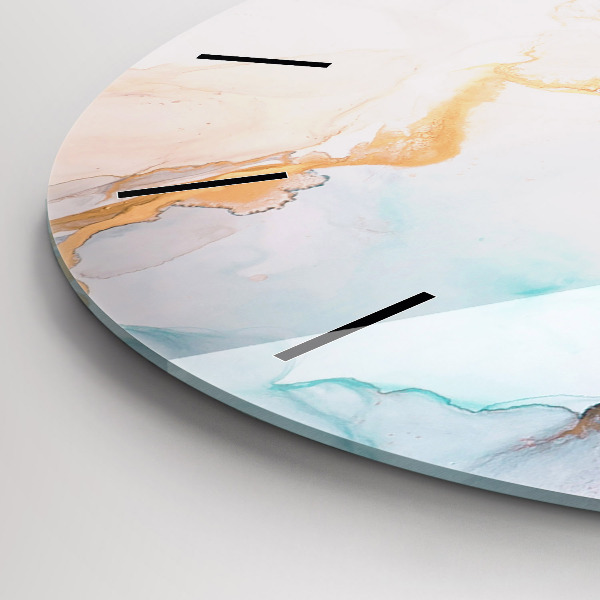 Reloj redondo pared Imagen abstracta