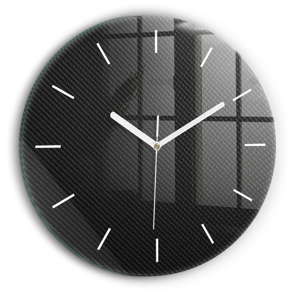 Reloj de pared redondo Abstracto oscuro