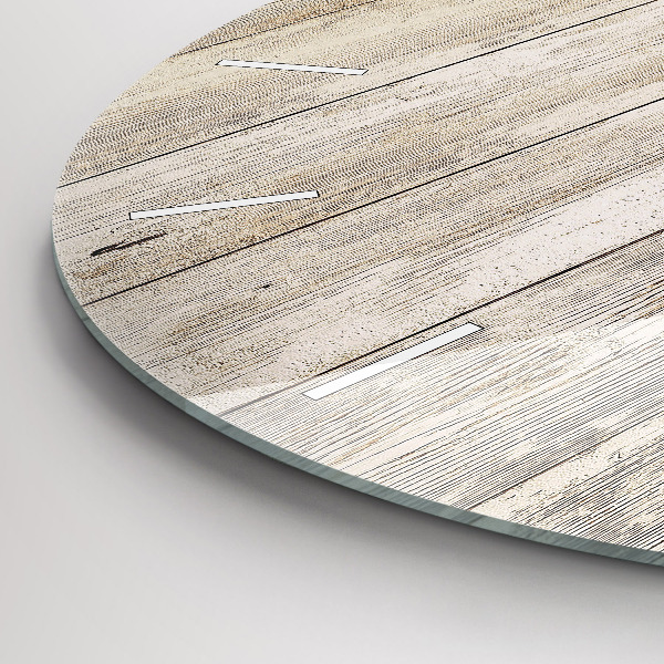 Reloj redondo pared Paneles de madera