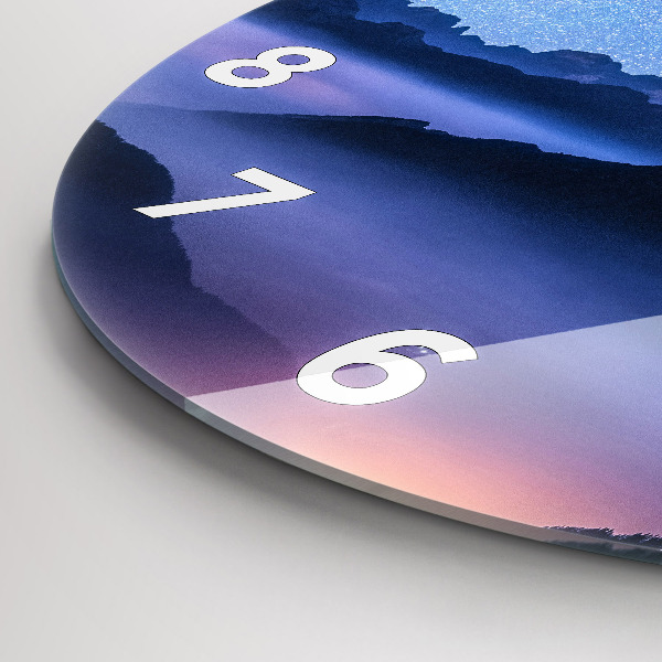 Reloj redondo pared Vía láctea