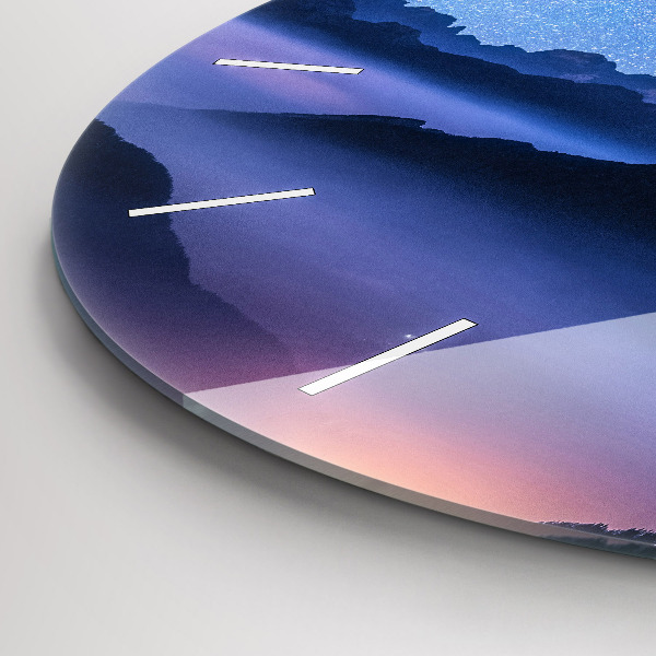 Reloj redondo pared Vía láctea