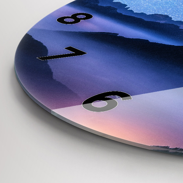 Reloj redondo pared Vía láctea