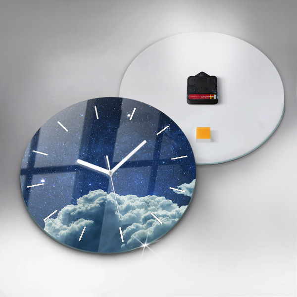 Reloj de pared redondo Cielo nocturno