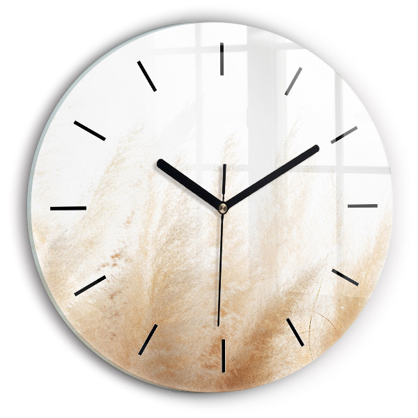 Reloj redondo pared Grano abstracto