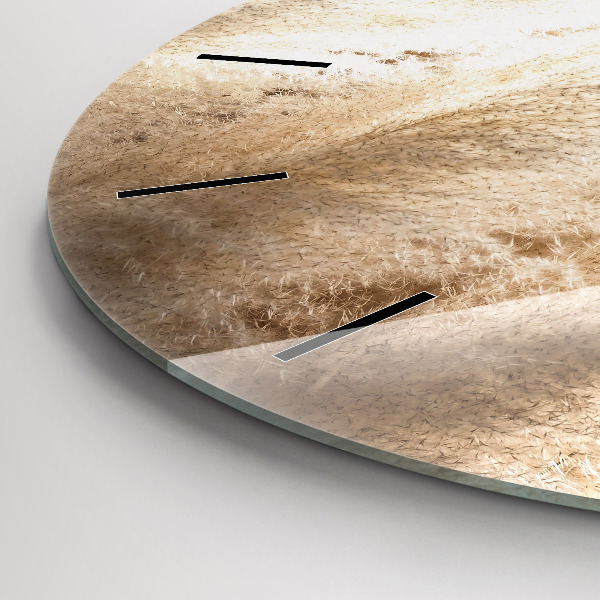 Reloj redondo pared Grano abstracto