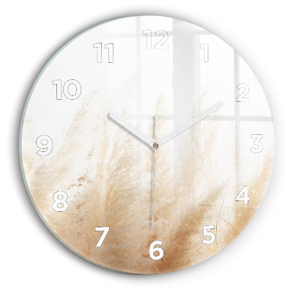 Reloj redondo pared Grano abstracto