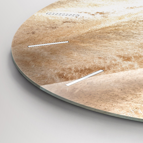 Reloj redondo pared Grano abstracto